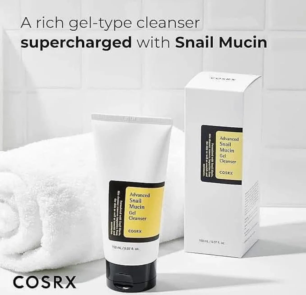 COSRX Advanced Snail Mucin Gel Cleanser