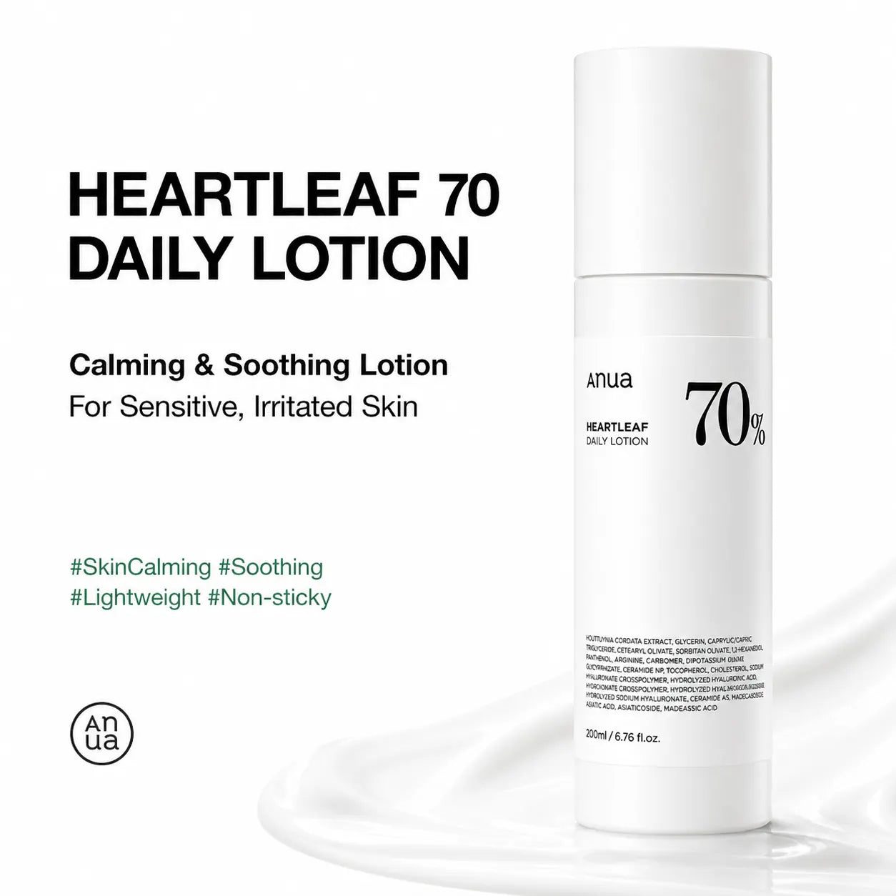 Anua Heartleaf 70% Daily Lotion 200 ml