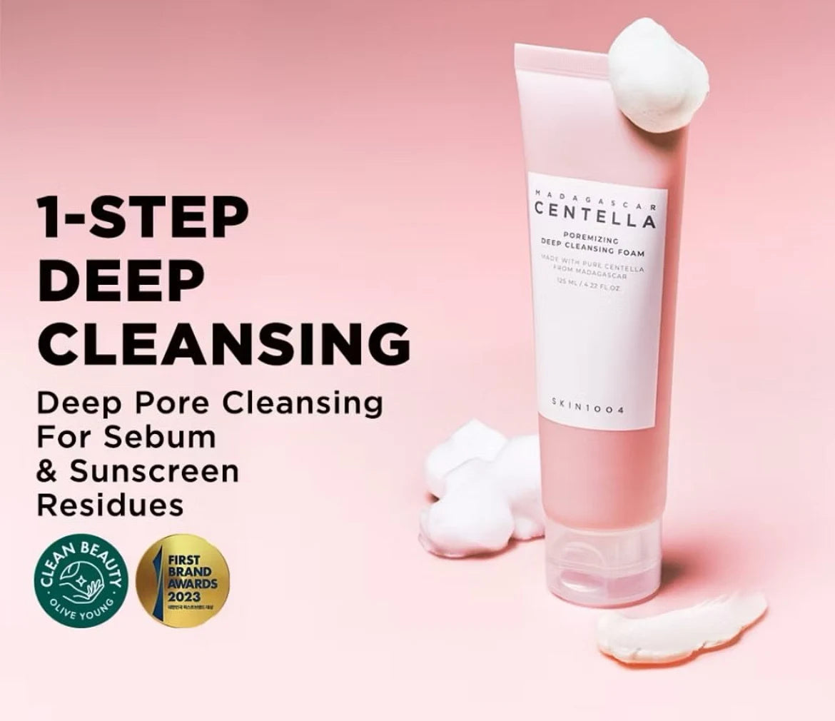 Skin1004 Madagascar Centella Poremizing Deep Cleansing Foam – 125 ml