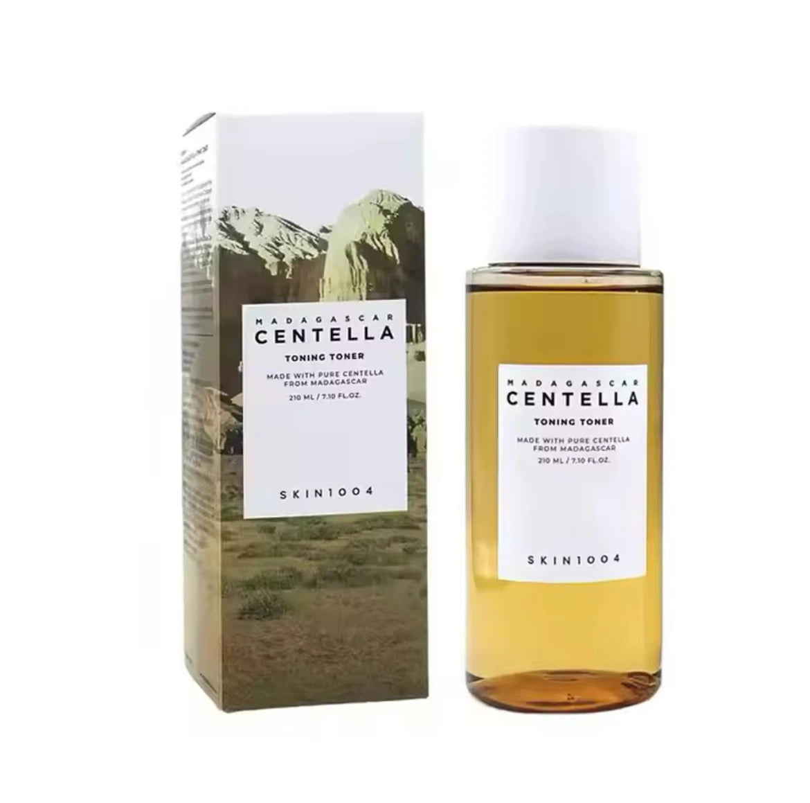 SKIN1004 Madagascar Centella Toning Toner 210 ml – Beruhigendes & Sanft Peelendendes Gesichtswasser - Glanzhaut