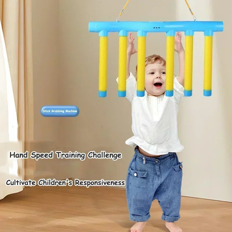 Falling Sticks Spiel – Reaktions- und Fangspiel für Kinder – Interaktives Lernspielzeug für Eltern & Kinder - Glanzhaut