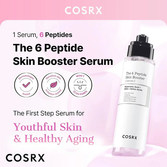 COSRX Peptid Kollagen Boosting Toner – Hautaufhellend & PorenKontrolle