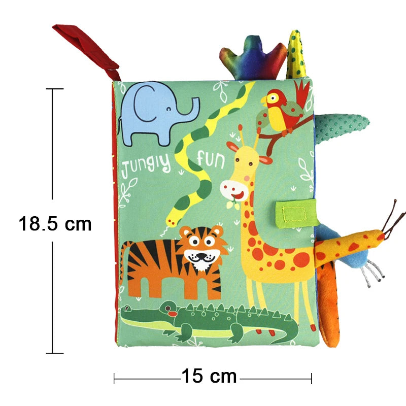 Frühes Lernen | Tastsinn fördern | Kinderwagen-Spielzeug | Geschenkidee für Neugeborene