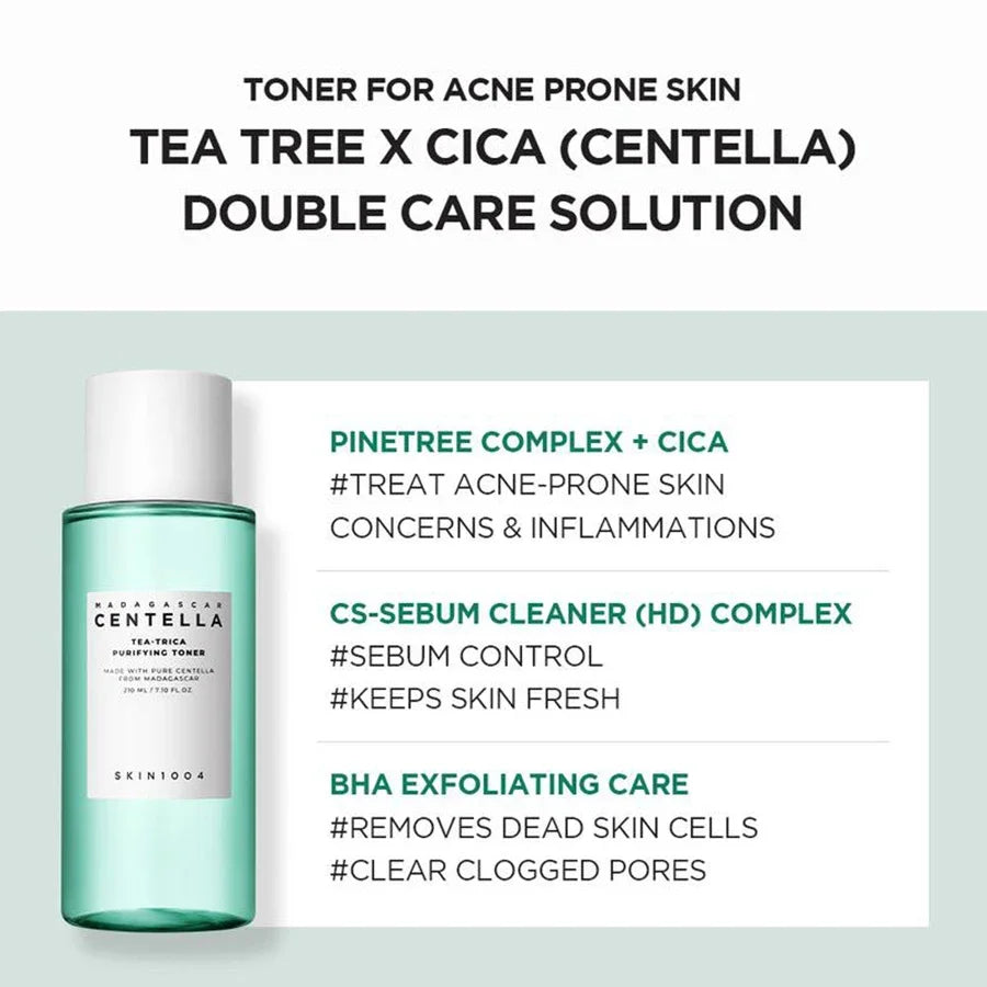 SKIN1004 Madagascar Centella Tea-Trica Purifying Toner