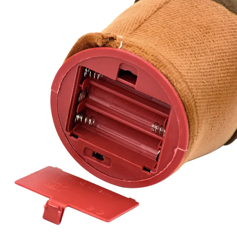 Interaktiver Sprechender Kaktus Plüsch – Aufnahme, Wiederholung & Tanzfunktion, USB wiederaufladbar - Glanzhaut