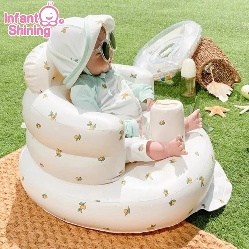 Aufblasbares Baby-Sofa - Glanzhaut