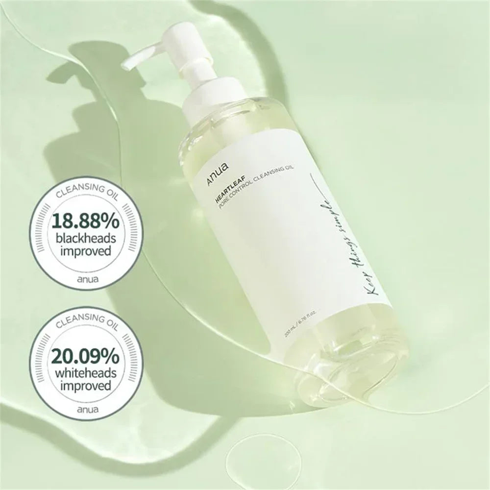 Anua Heartleaf Pore Control Cleansing Öl 200ml - Glanzhaut