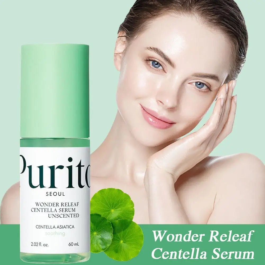 Centella Asiatica Essence PURITO Duo – Pflegekombination aus Serum 60ml & Creme 100ml - Glanzhaut
