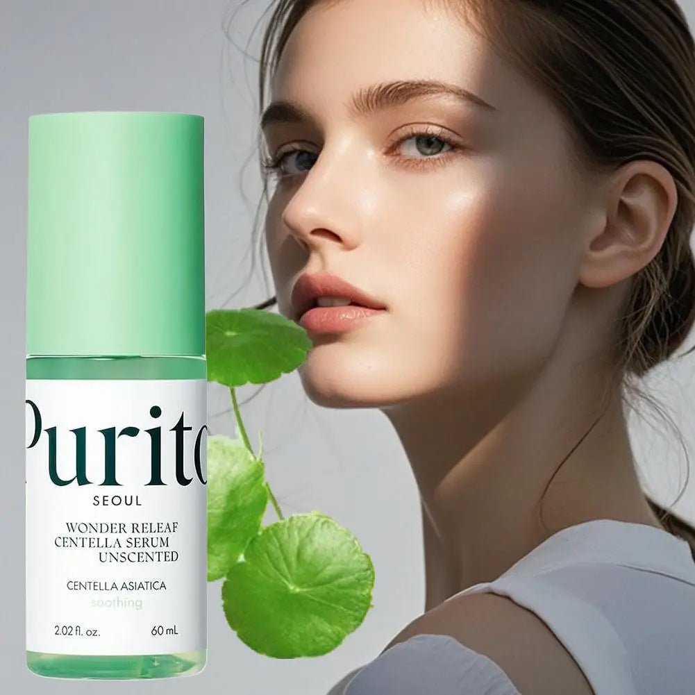 Centella Asiatica Essence PURITO Duo – Pflegekombination aus Serum 60ml & Creme 100ml - Glanzhaut