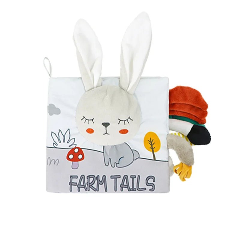 Stoffbuch für Babys|Frühes Lernen - Glanzhaut