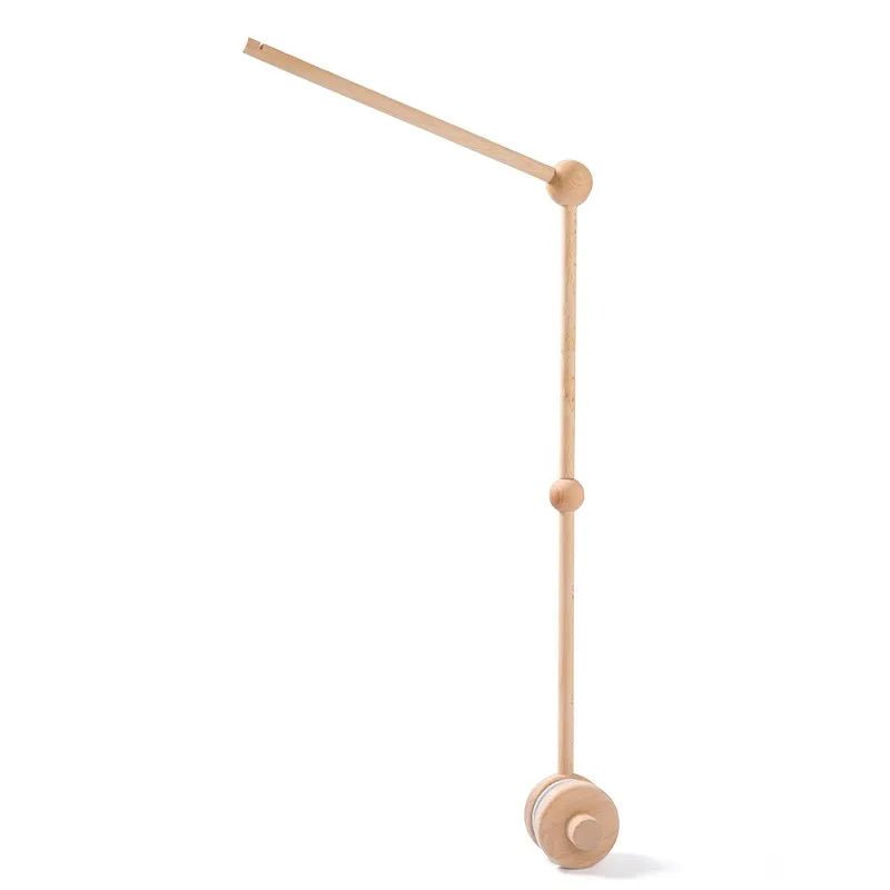 Holz & Häkel Baby Mobile – Stern-Pendeln für das Babybett - Glanzhaut