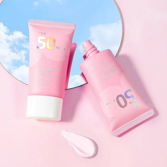 Sakura Sonnenschutz-Creme SPF50 - Glanzhaut
