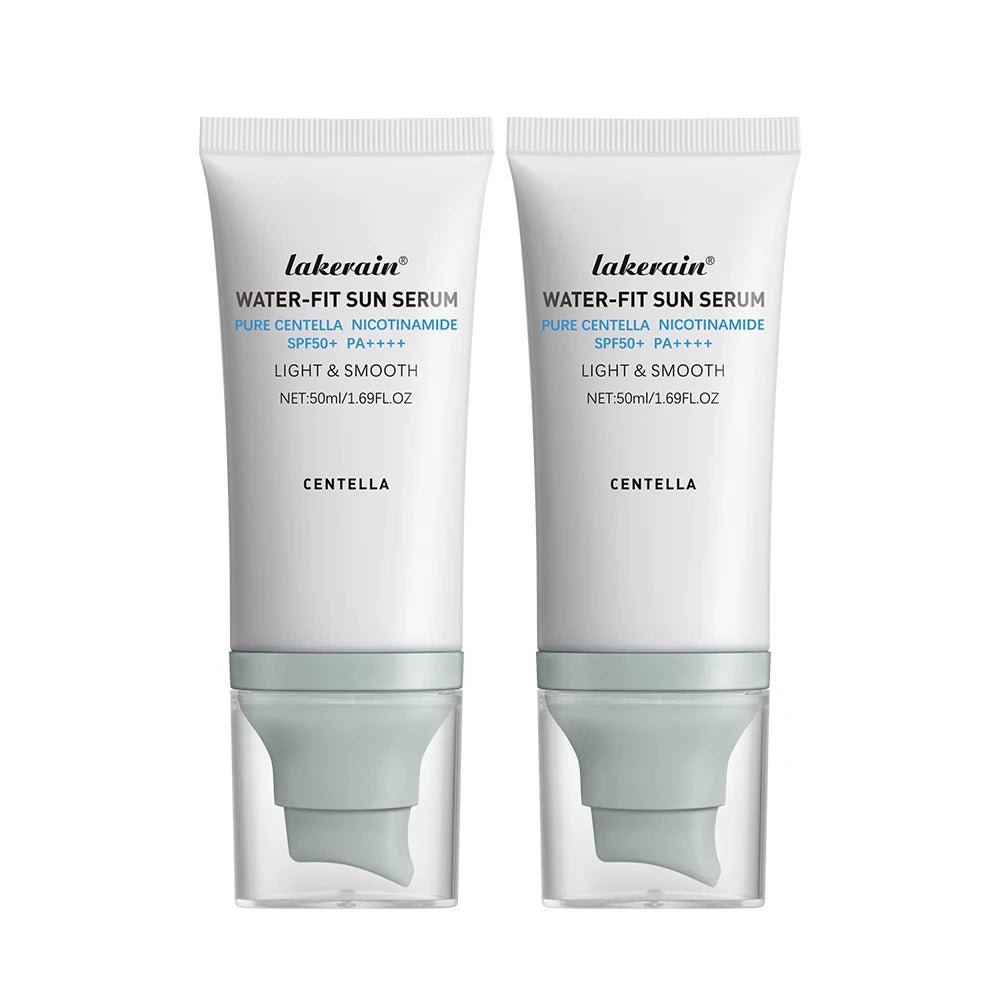 SKIN1004 Madagascar Centella Hyalu-cica Water-Fit Sun Serum Sonnencreme SPF 50+ – UV-Schutz & Antioxidativer Pflege – Feuchtigkeitsspendende Isolation Cream für Gesicht - Glanzhaut