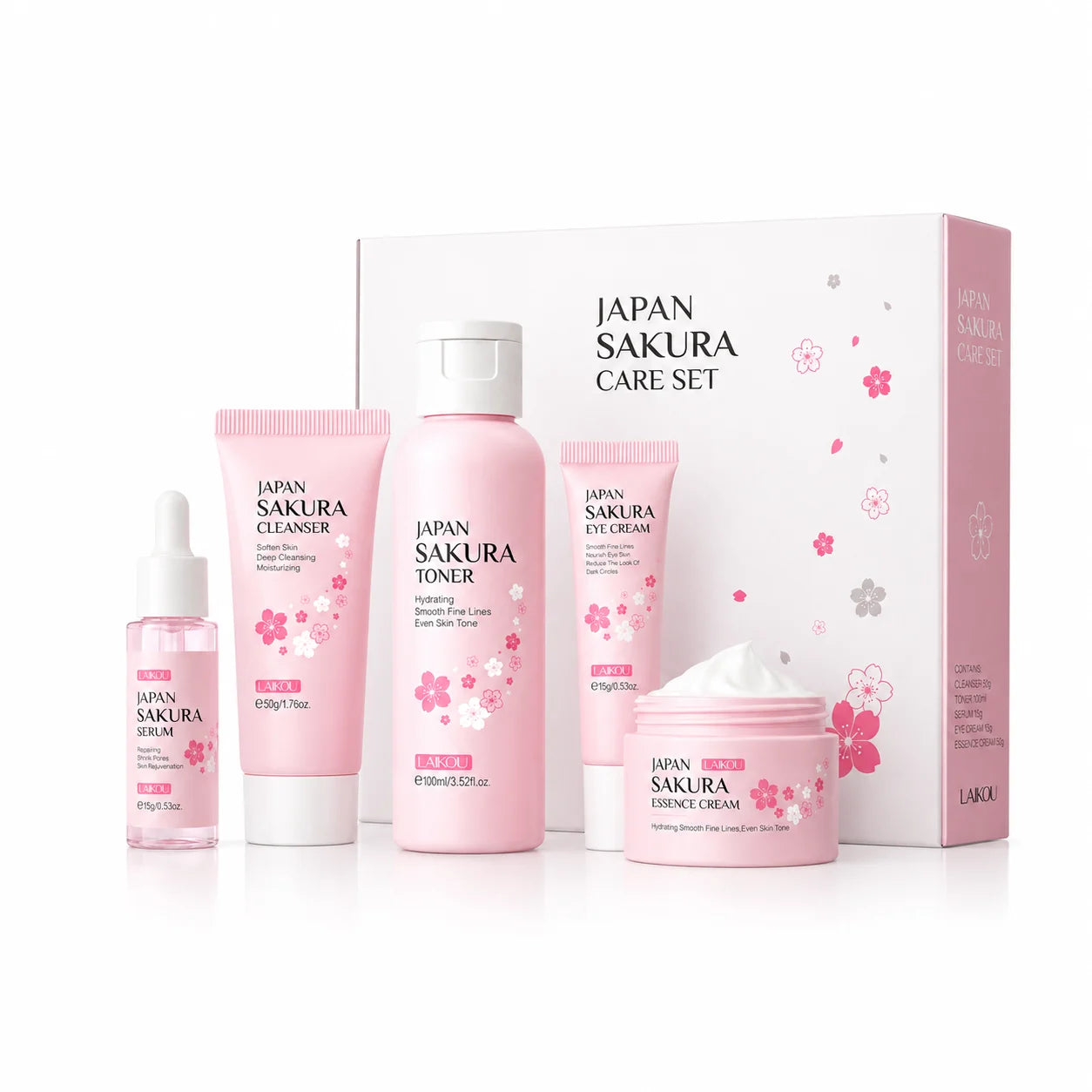 Laikou Sakura Skincare Set