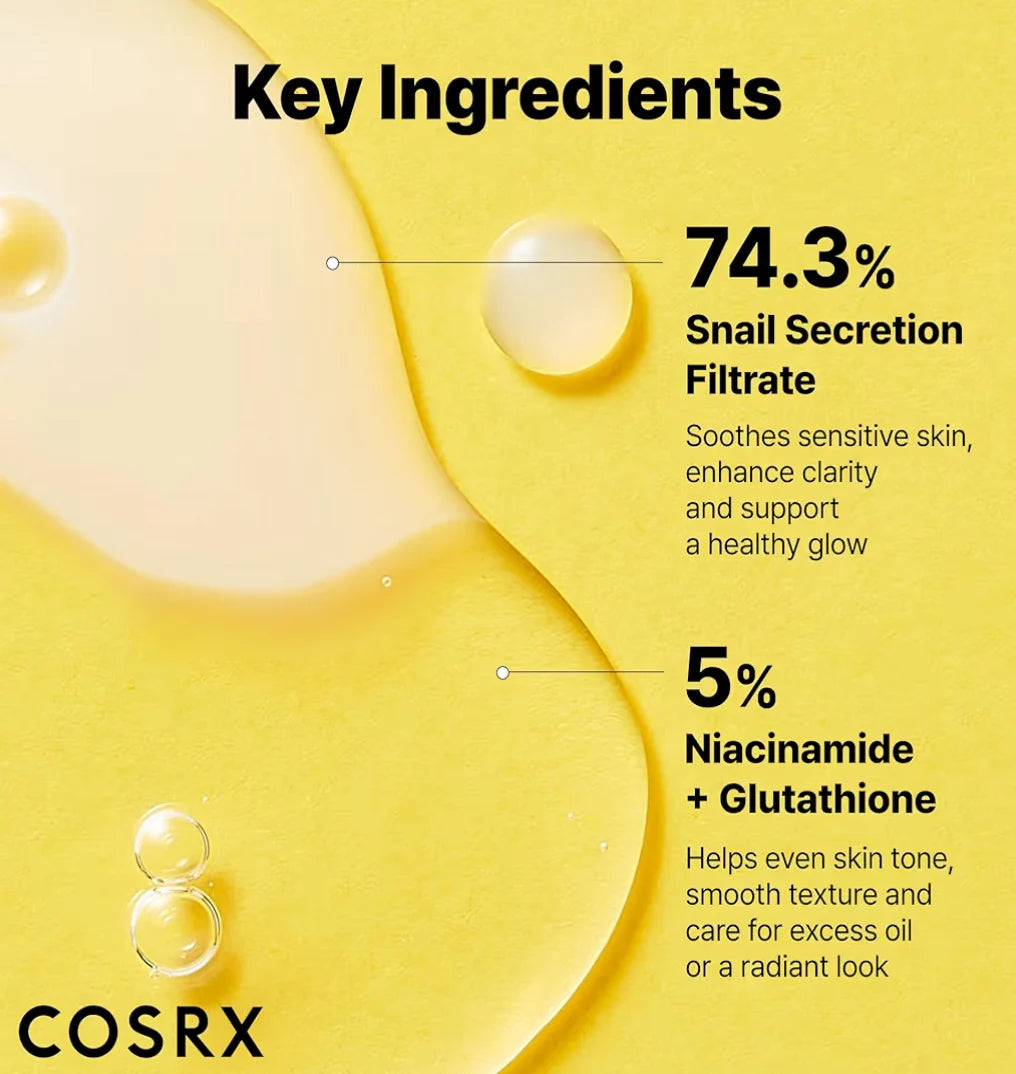 COSRX Snail Radiance Dual Essence