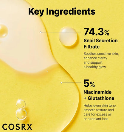 COSRX Snail Radiance Dual Essence