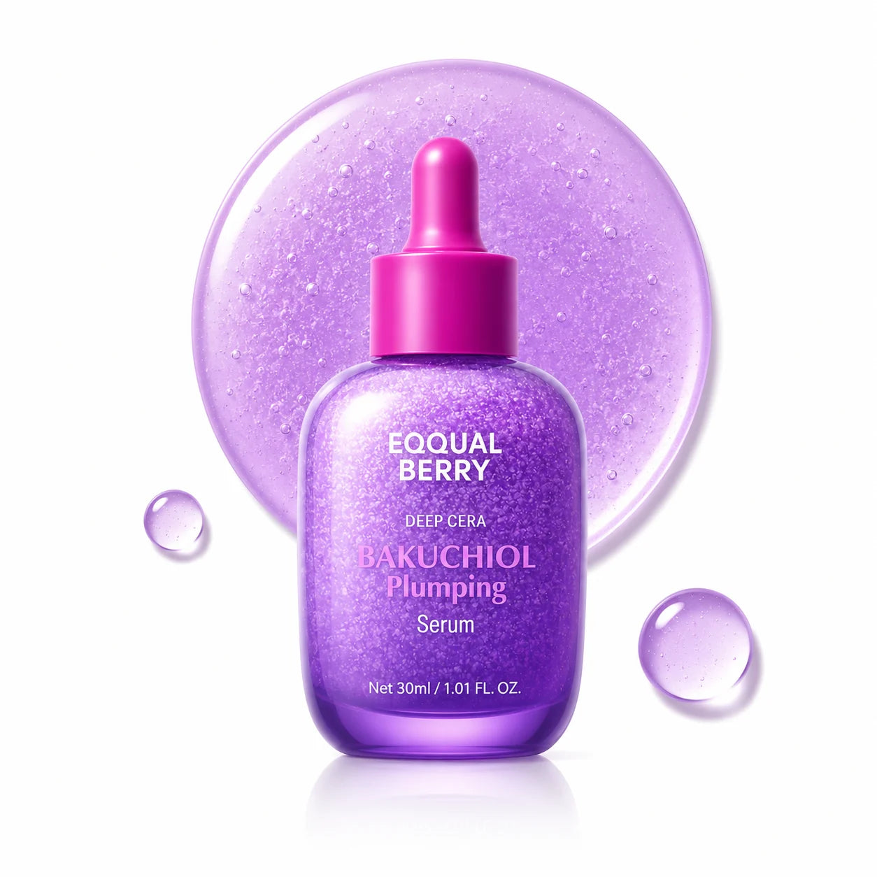 EQQUALBERRY Deep Cera Bakuchiol Plumping Serum 30ml
