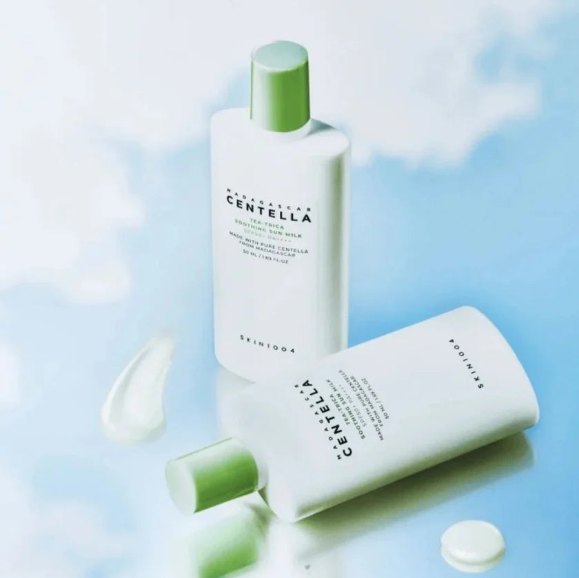 centella Tea trica soothing sun milk