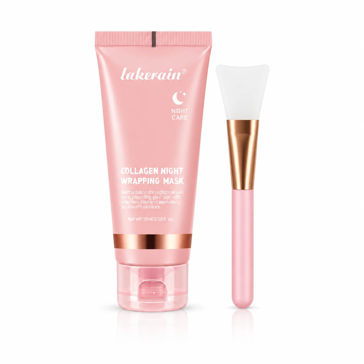 Lakerain collagen Night Wrapping Mask Mit Pinzette