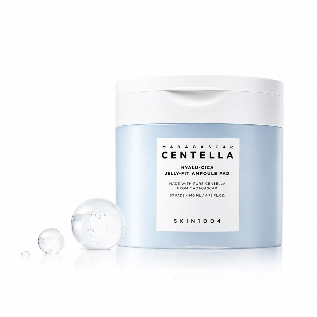 SKIN1004 Madagascar Centella Hyalu-Cica Jelly-Fit Ampoule Pads 140 ml
