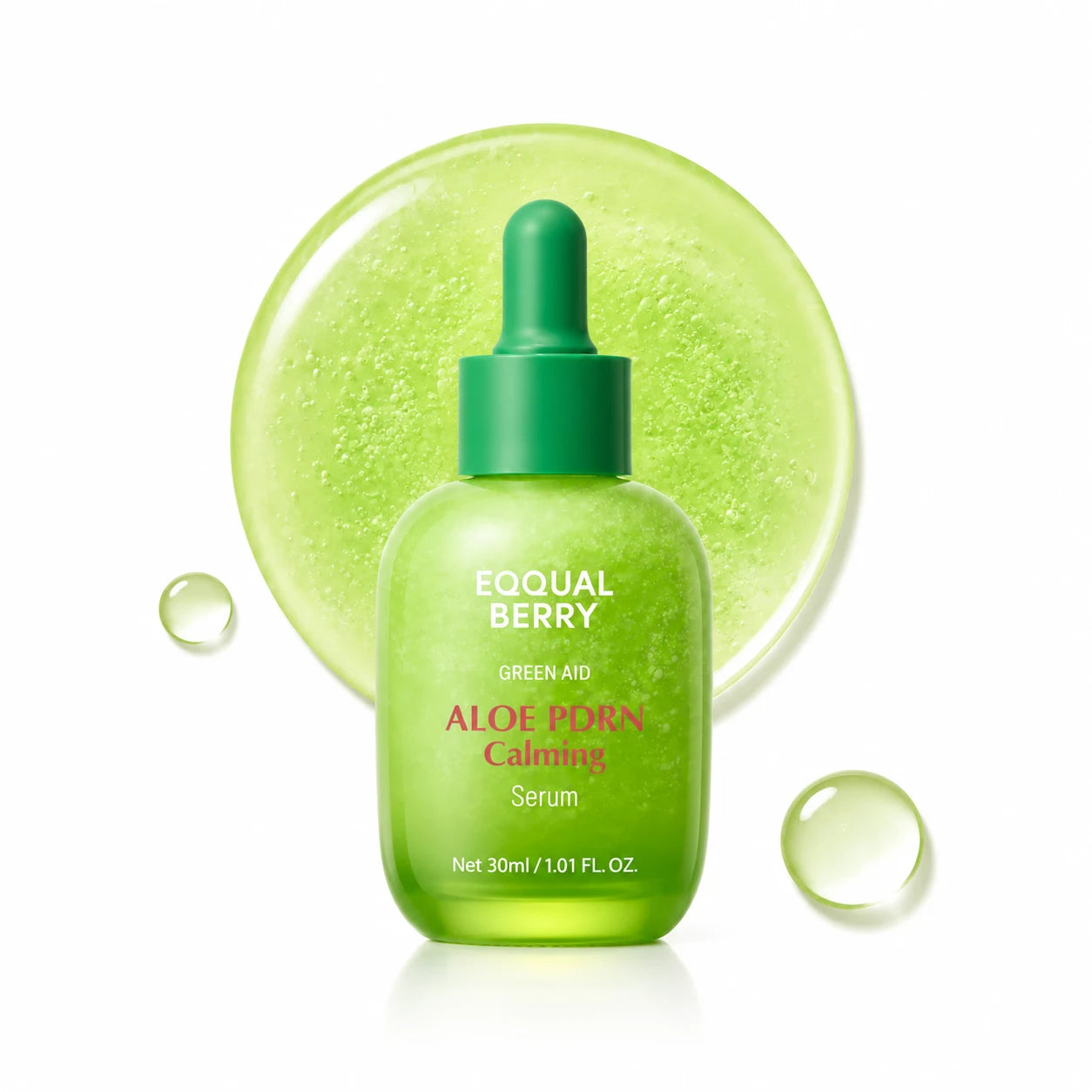 EQQUALBERRY Green Aid Aloe PDRN Calming Serum 30ml
