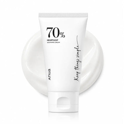 Anua Heartleaf 70% Soothing Cream 50ml
