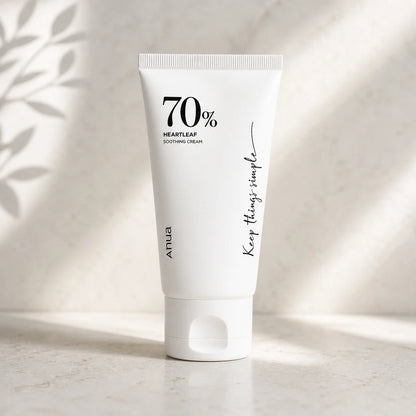 Anua Heartleaf 70% Soothing Cream 50ml