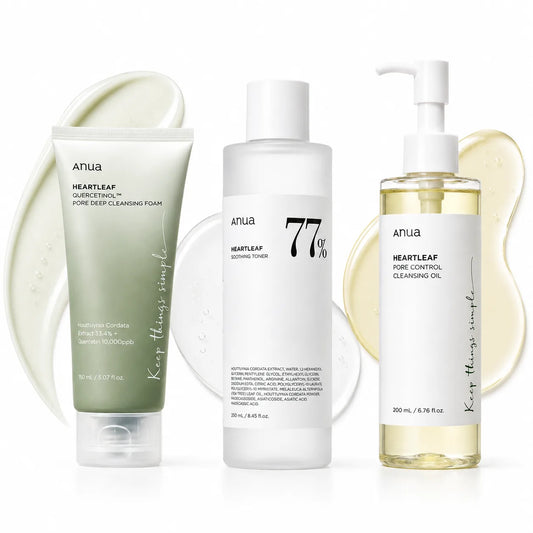 Anua Heartleaf Set 3-Step Routine