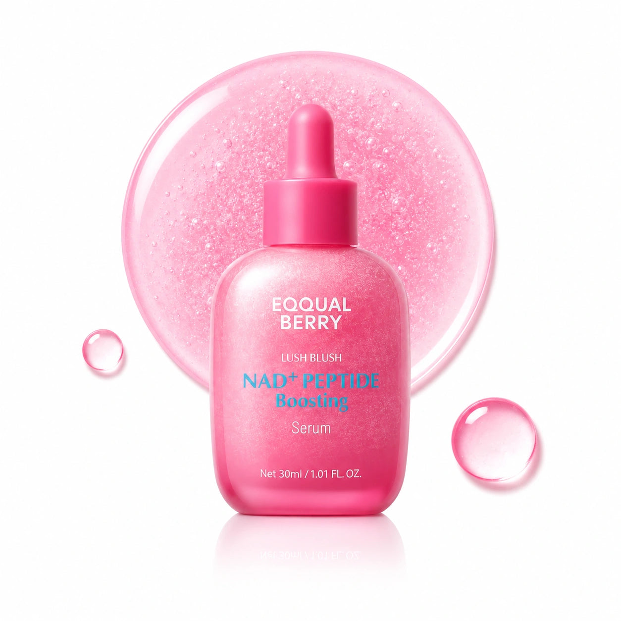 EQQUALBERRY Lush Blush NAD+ Peptide Boosting Serum 30ml