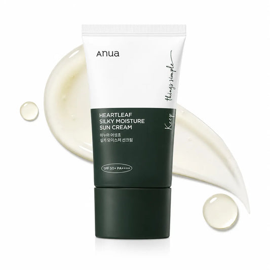 Anua Heartleaf Silky Moisture Sun Cream SPF 50+ PA++++