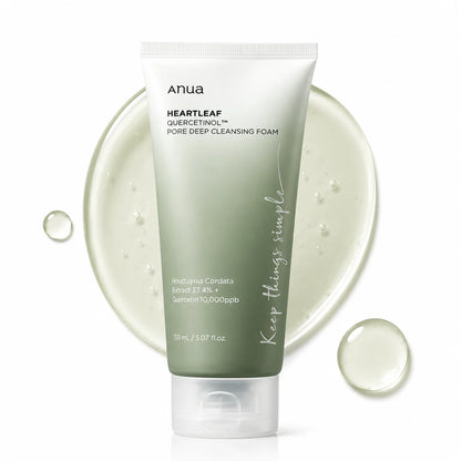 Anua Heartleaf Quercetinol Pore Deep Cleansing Foam 150 ml