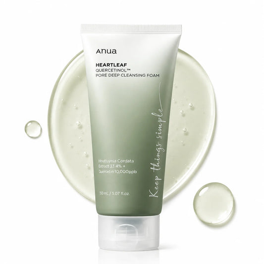 Anua Heartleaf Quercetinol Pore Deep Cleansing Foam 150 ml