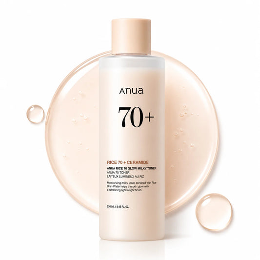 Anua Rice 70 + Glow Milky Toner 250 ml