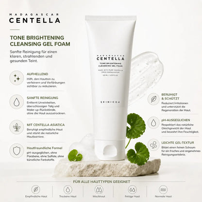 SKIN1004 Madagascar Centella Tone Brightening Cleansing Gel Foam 125 ml