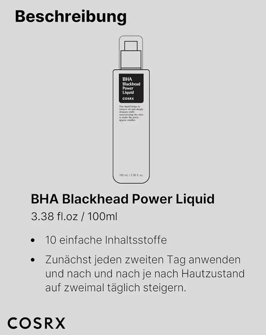 COSRX BHA Blackhead Power Liquid
