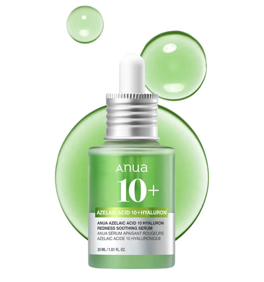 Anua Azelaic Acid 10 + Hyaluron Redness Soothing Serum