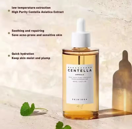 Madagascar Centella Ampoule 100 ml – Beruhigendes Serum - Glanzhaut