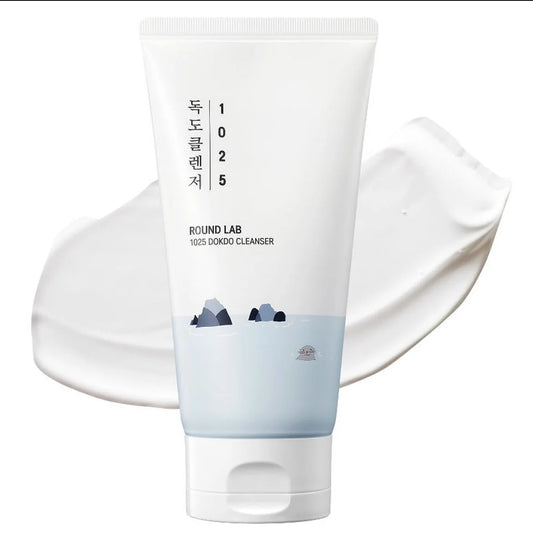 ROUND LAB 1025 Dokdo Cleanser-Aminosäure Gesichtsreiniger 150 ml – Sanfte Tiefenreinigung & Milde Pflege für Empfindliche Haut - Glanzhaut