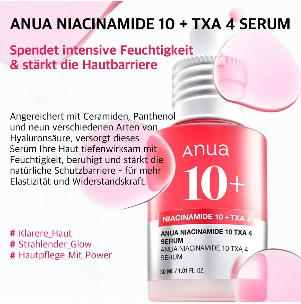 Anua Niacinamide 10 % + TXA 4 % Serum