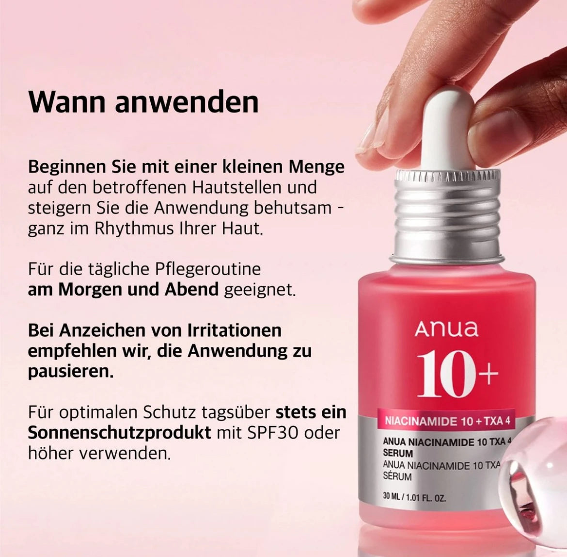 Anua Niacinamide 10 % + TXA 4 % Serum