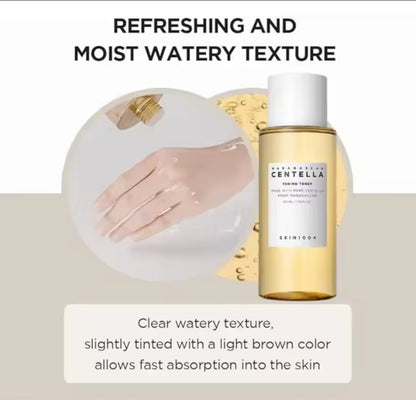 SKIN1004 Madagascar Centella Toning Toner 210 ml – Beruhigendes & Sanft Peelendendes Gesichtswasser - Glanzhaut