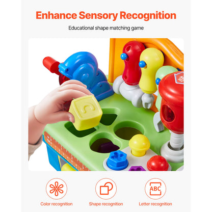 Musikalische Kinder Werkbank mit Licht & Sound