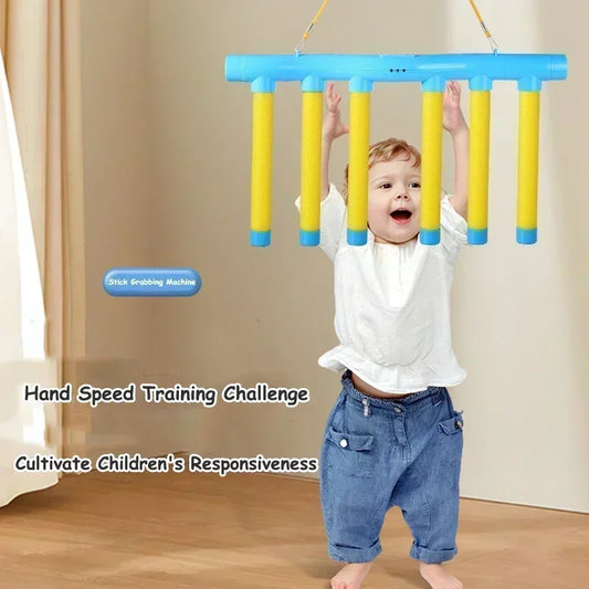 Falling Sticks Spiel – Reaktions- und Fangspiel für Kinder – Interaktives Lernspielzeug für Eltern & Kinder - Glanzhaut