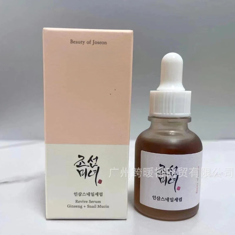 ginseng + snail mucin revive serum