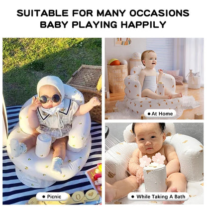Aufblasbares Baby-Sofa - Glanzhaut