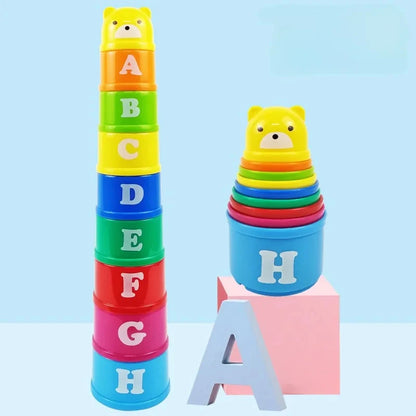 Kid Brain Becherstapel-Spiel – Reaktions- & Lernspielzeug für Kinder