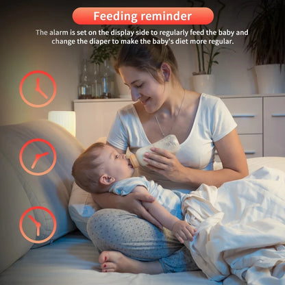 Cdycam 3,5 Zoll Kabellose Babyphone Temperatur & Kameraüberwachung-Wireless - Glanzhaut