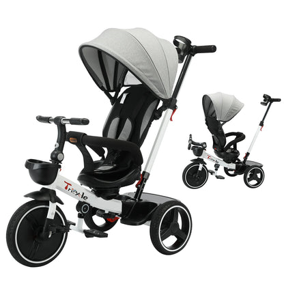 Ubravoo Baby Stroller Tricycle Ride Bike – 5-in-1