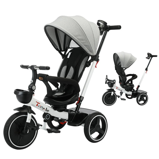 Ubravoo Baby Stroller Tricycle Ride Bike – 5-in-1