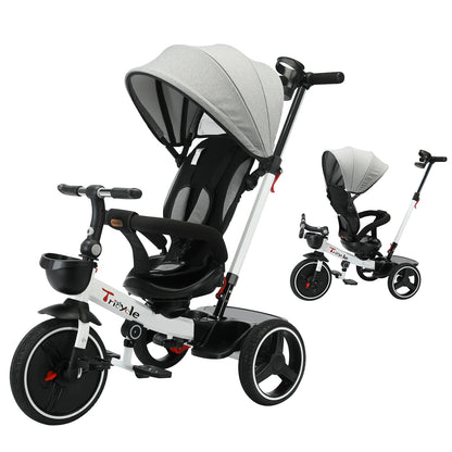 Ubravoo Baby Stroller Tricycle Ride Bike – 5-in-1